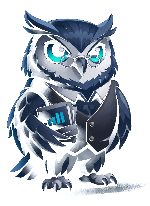 Nox — asistente búho de Fluxen